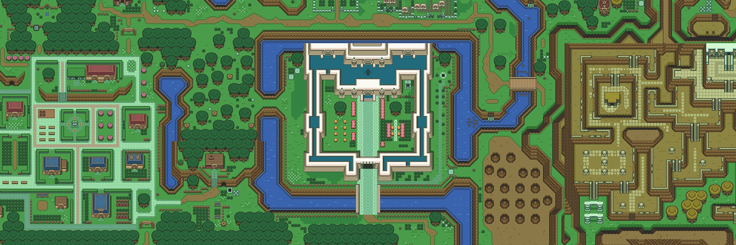 The Overworld from Zelda: A Link to the Past