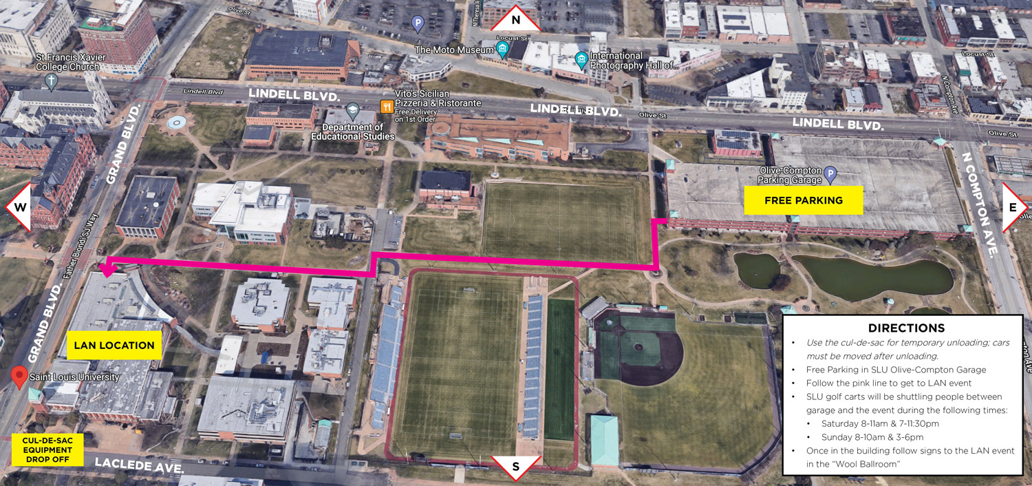 Updated Parking logistics